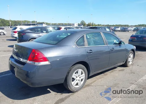 2008 Chevrolet Impala Ls z USA, uszkodzony, nr VIN 2G1WB58N581371908
